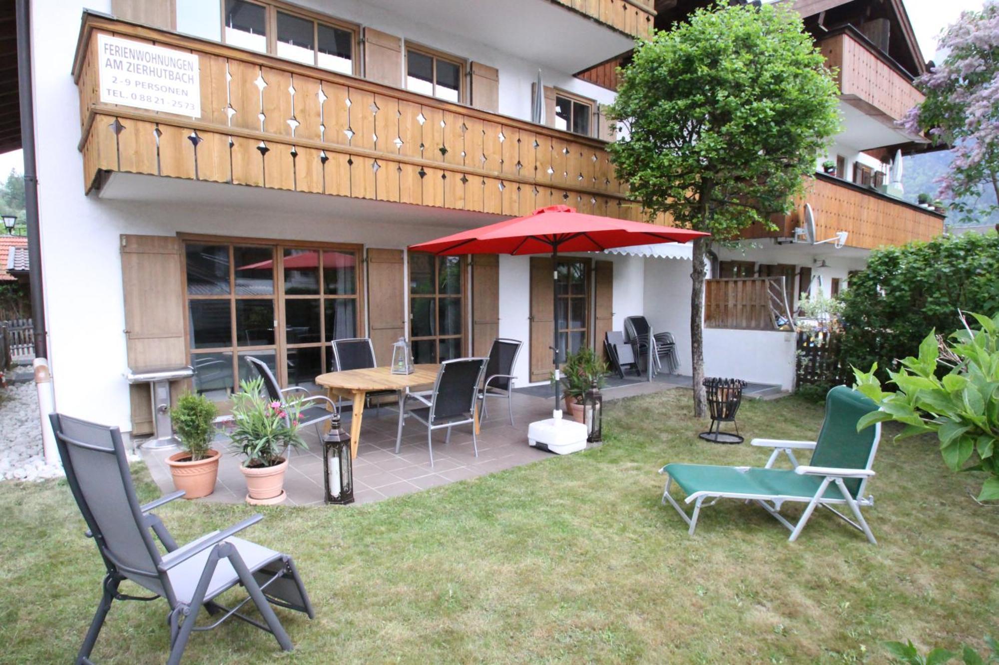 Ferienwohnung Am Zierhutbach Kranzberg Митенвалд Екстериор снимка